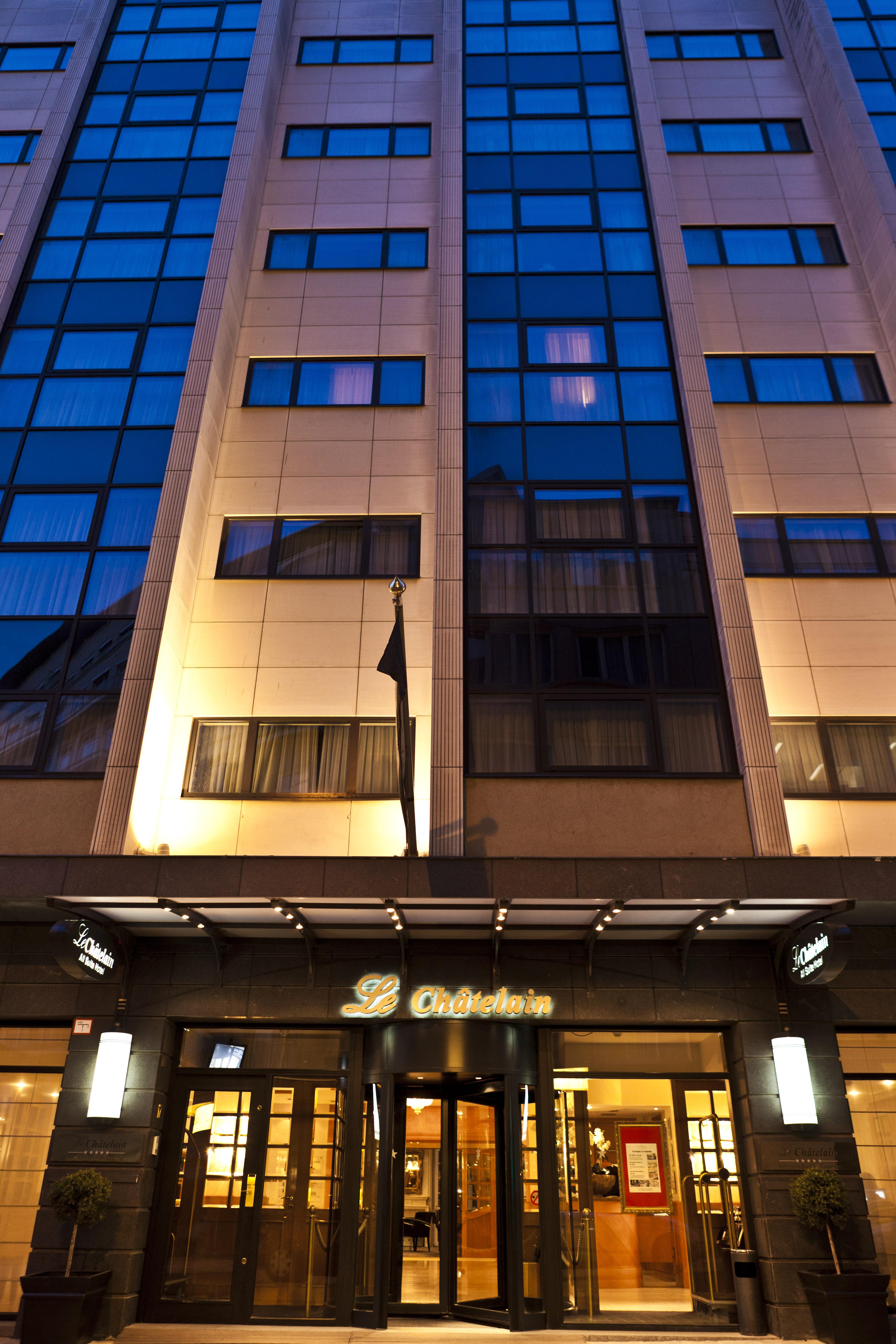 Hotel Le Chatelain Brüssel Exterior foto
